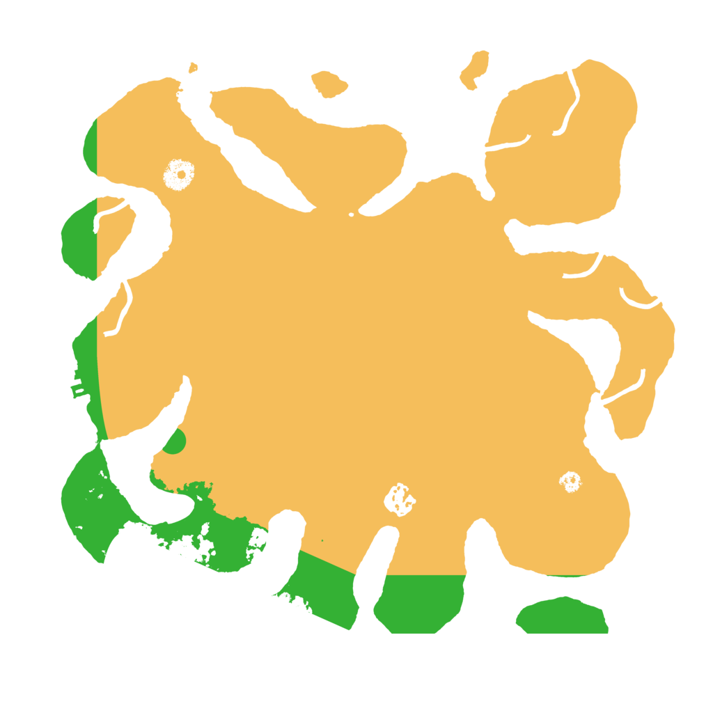 Biome Rust Map: Procedural Map, Size: 3500, Seed: 1521723481