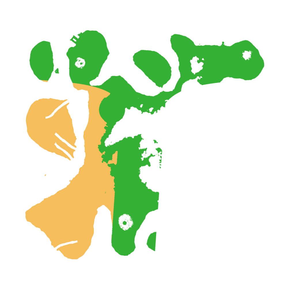 Biome Rust Map: Procedural Map, Size: 3000, Seed: 1446919964