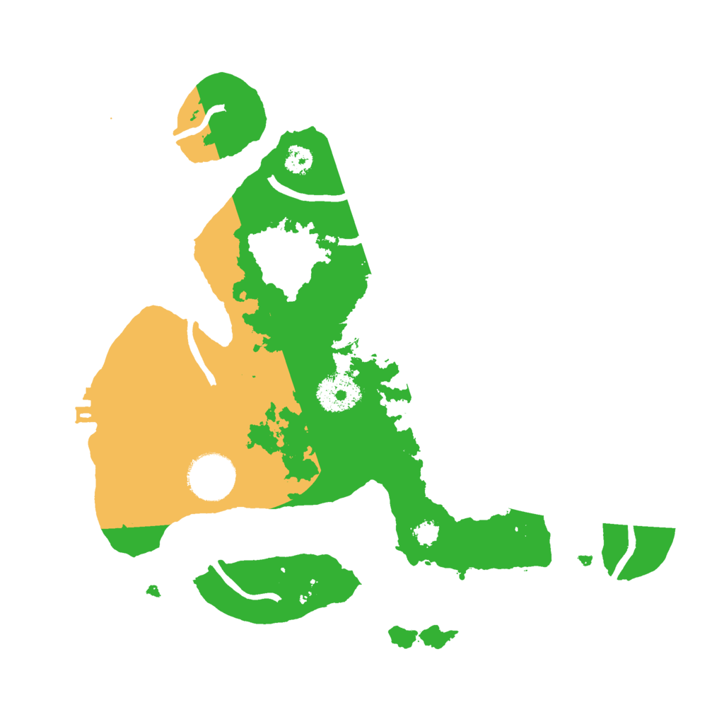 Biome Rust Map: Procedural Map, Size: 2700, Seed: 2700