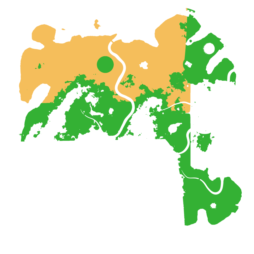 Biome Rust Map: Procedural Map, Size: 4000, Seed: 1020021099