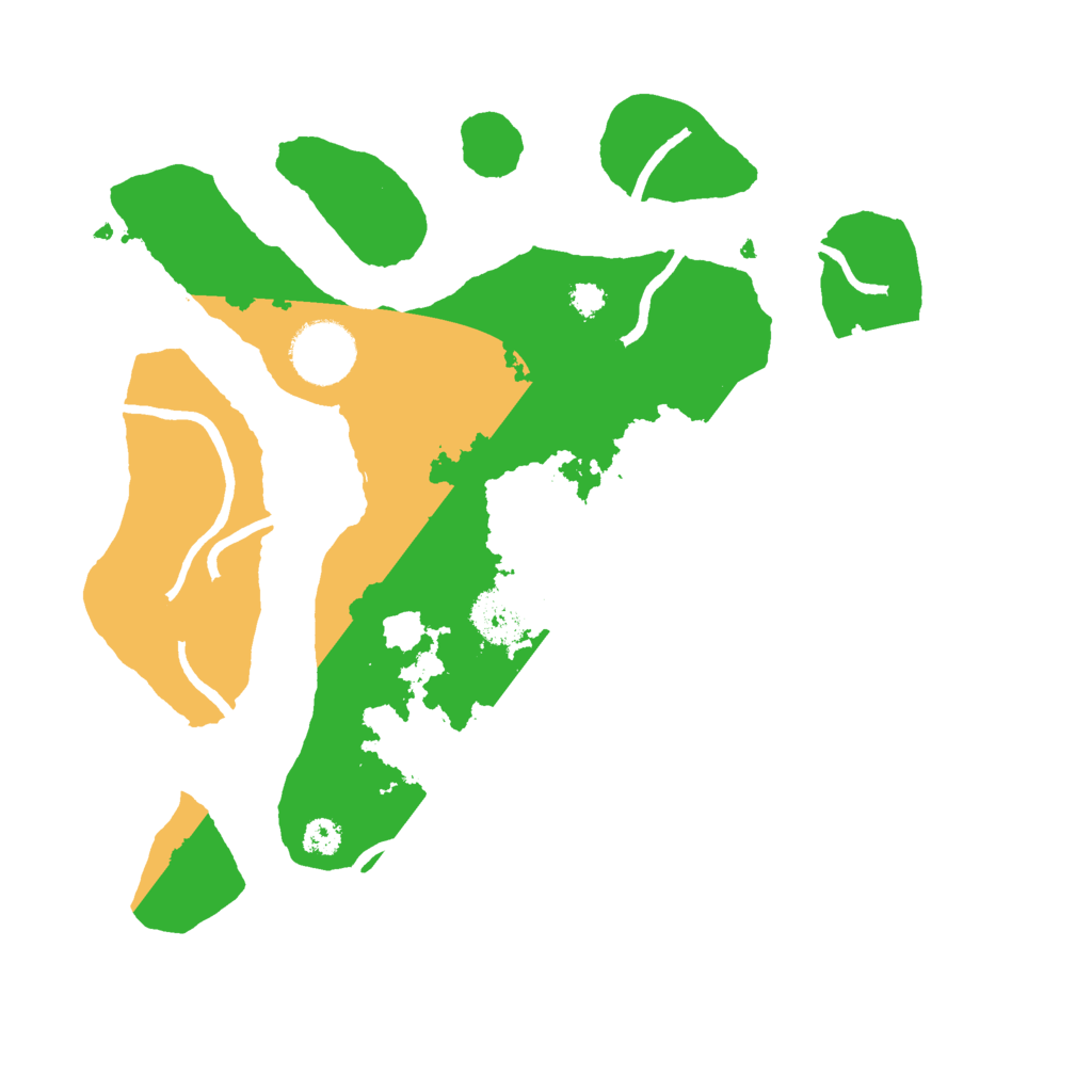 Biome Rust Map: Procedural Map, Size: 3000, Seed: 526950406