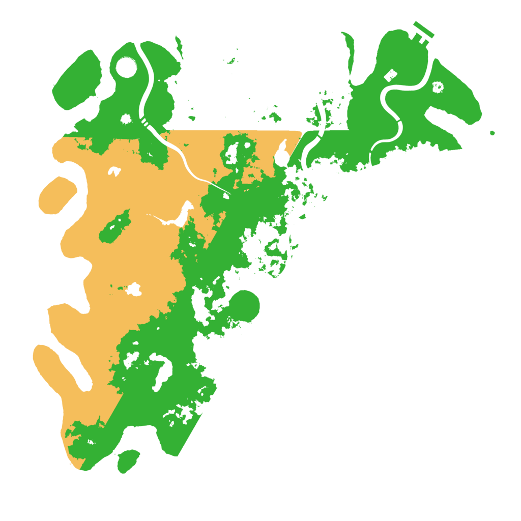 Biome Rust Map: Procedural Map, Size: 4500, Seed: 744351040