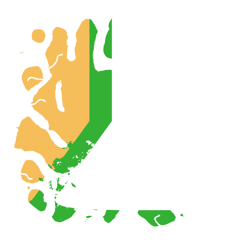 Biome Rust Map: Procedural Map, Size: 4000, Seed: 7264869