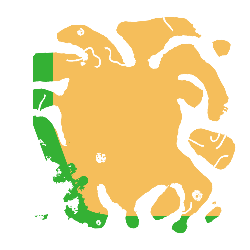 Biome Rust Map: Procedural Map, Size: 3600, Seed: 177924011