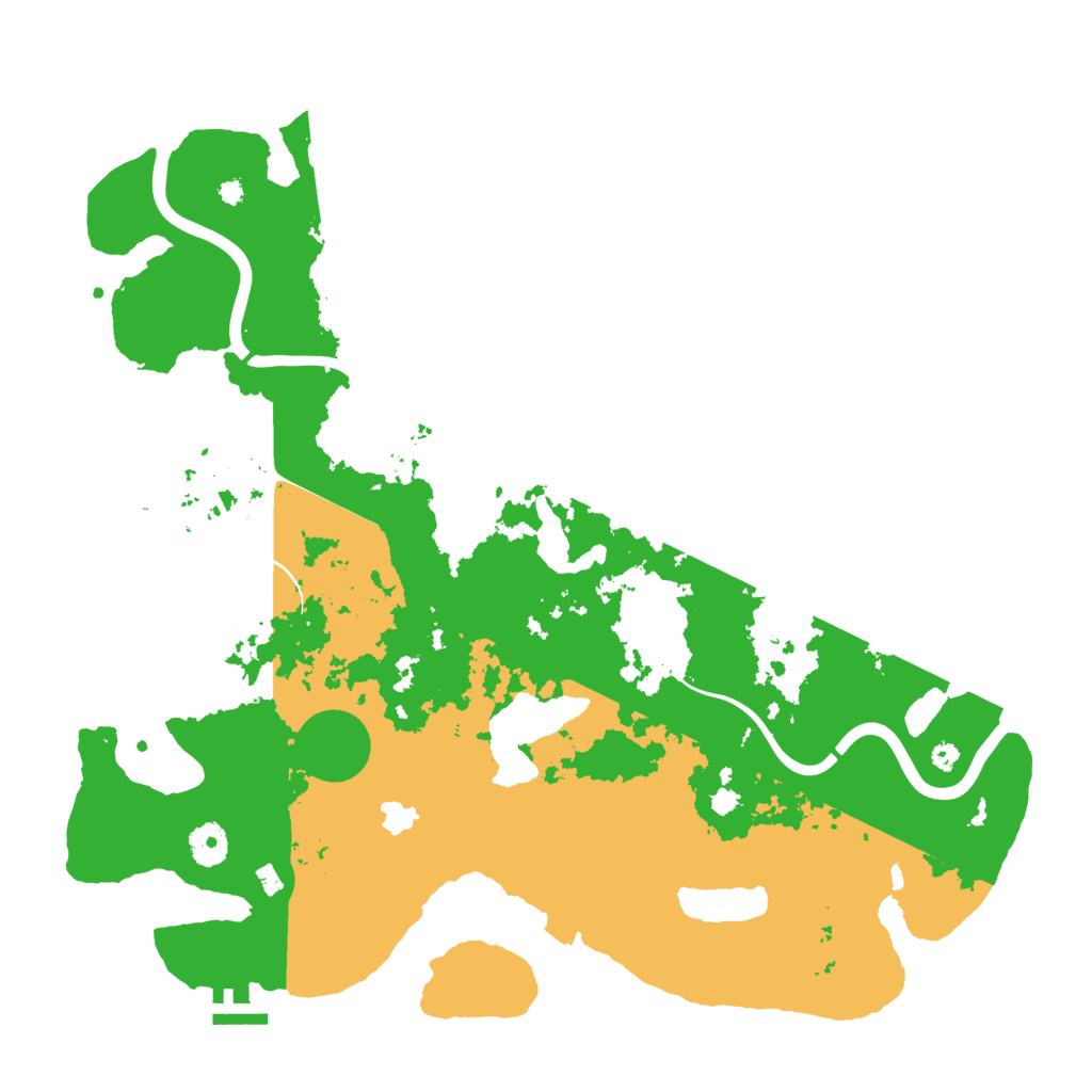 Biome Rust Map: Procedural Map, Size: 4000, Seed: 26452
