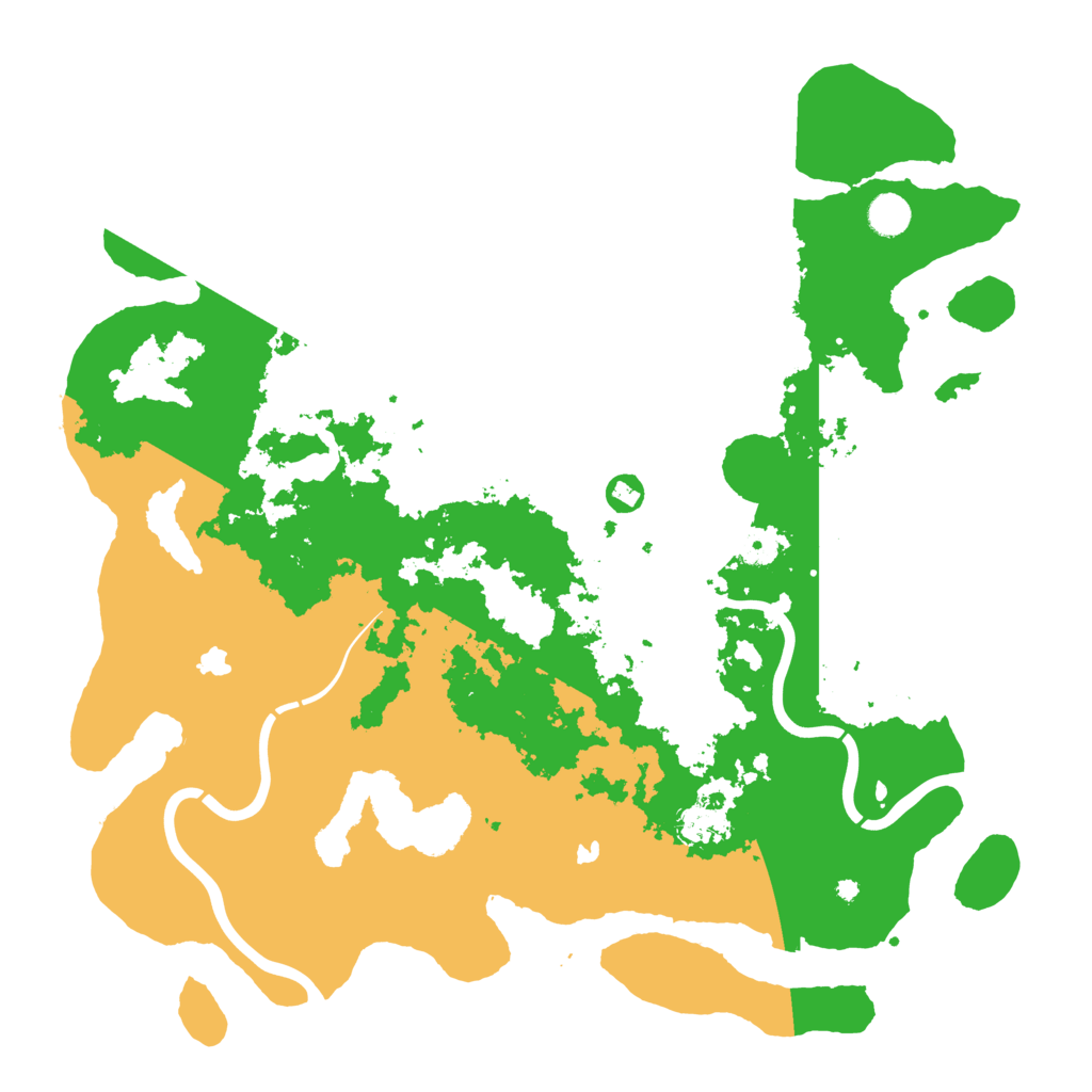 Biome Rust Map: Procedural Map, Size: 4500, Seed: 7834875