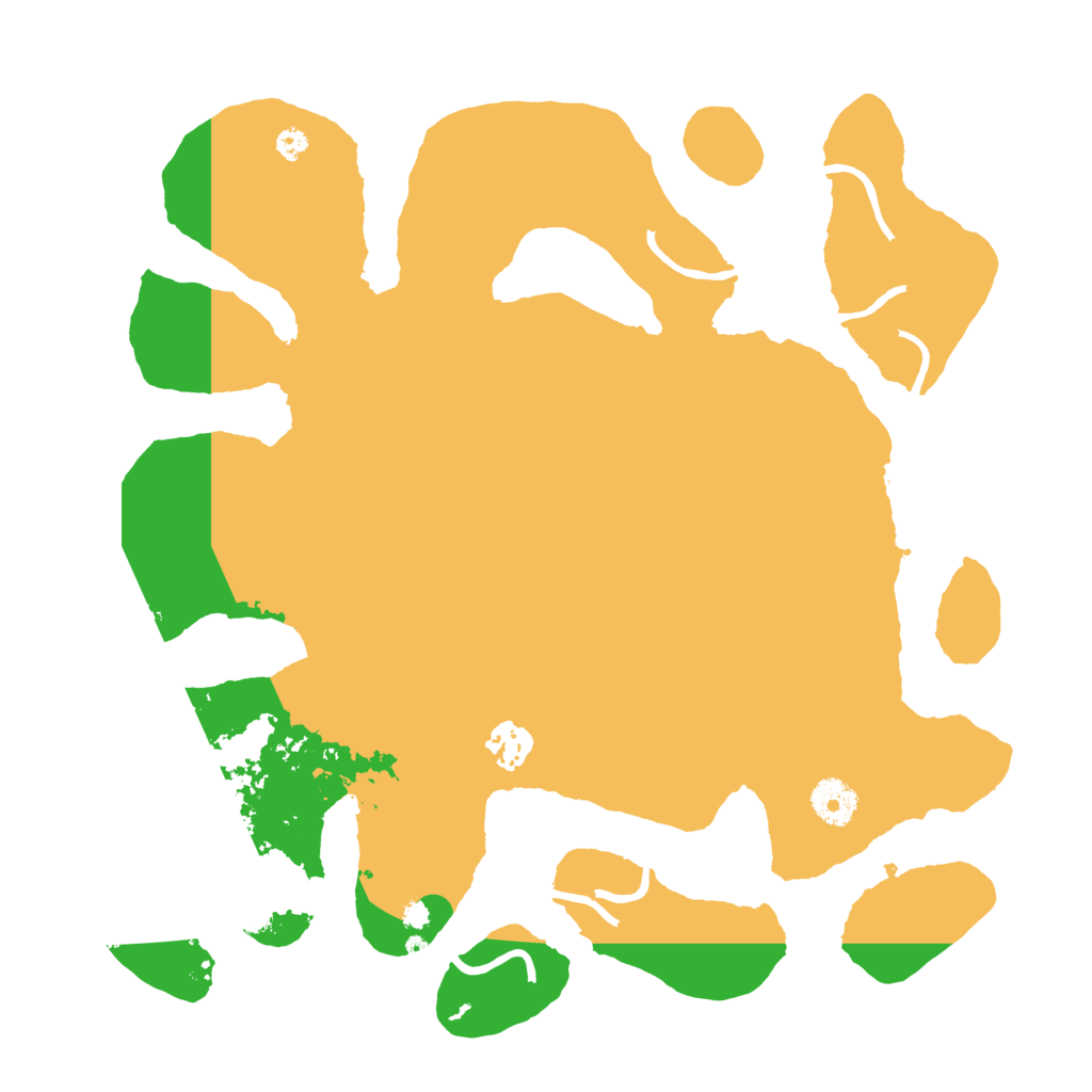 Biome Rust Map: Procedural Map, Size: 3600, Seed: 1869411295