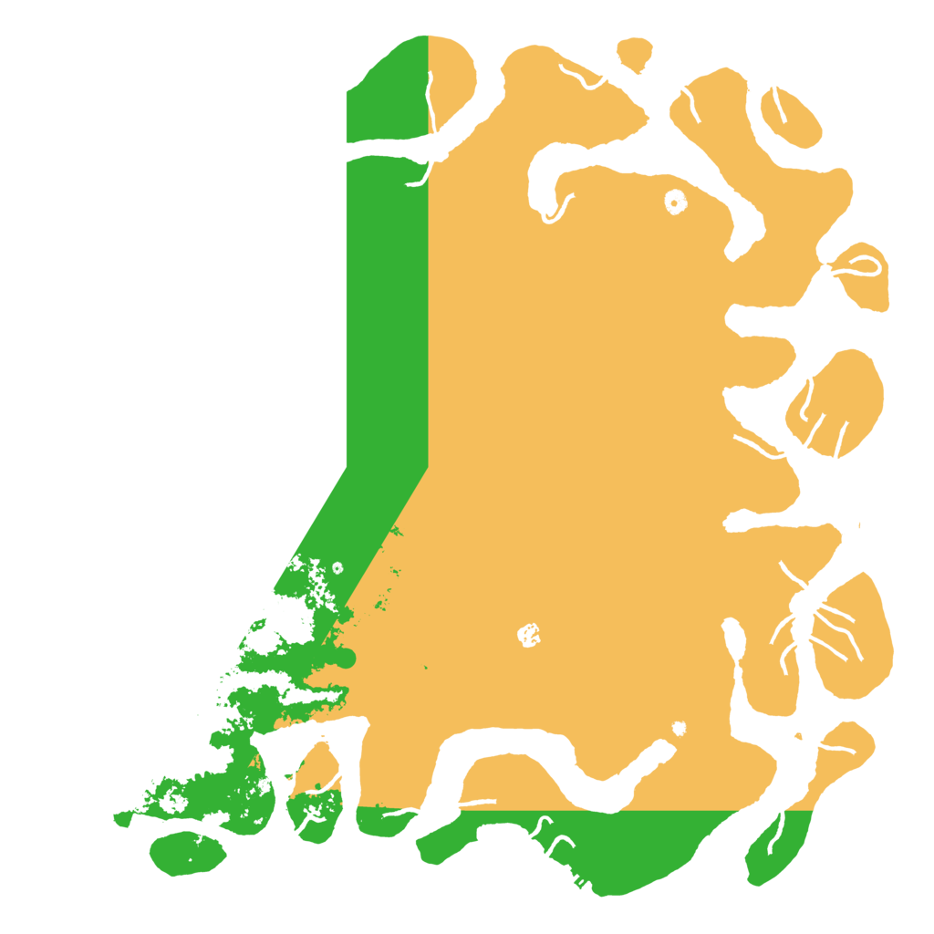 Biome Rust Map: Procedural Map, Size: 6000, Seed: 1329819845