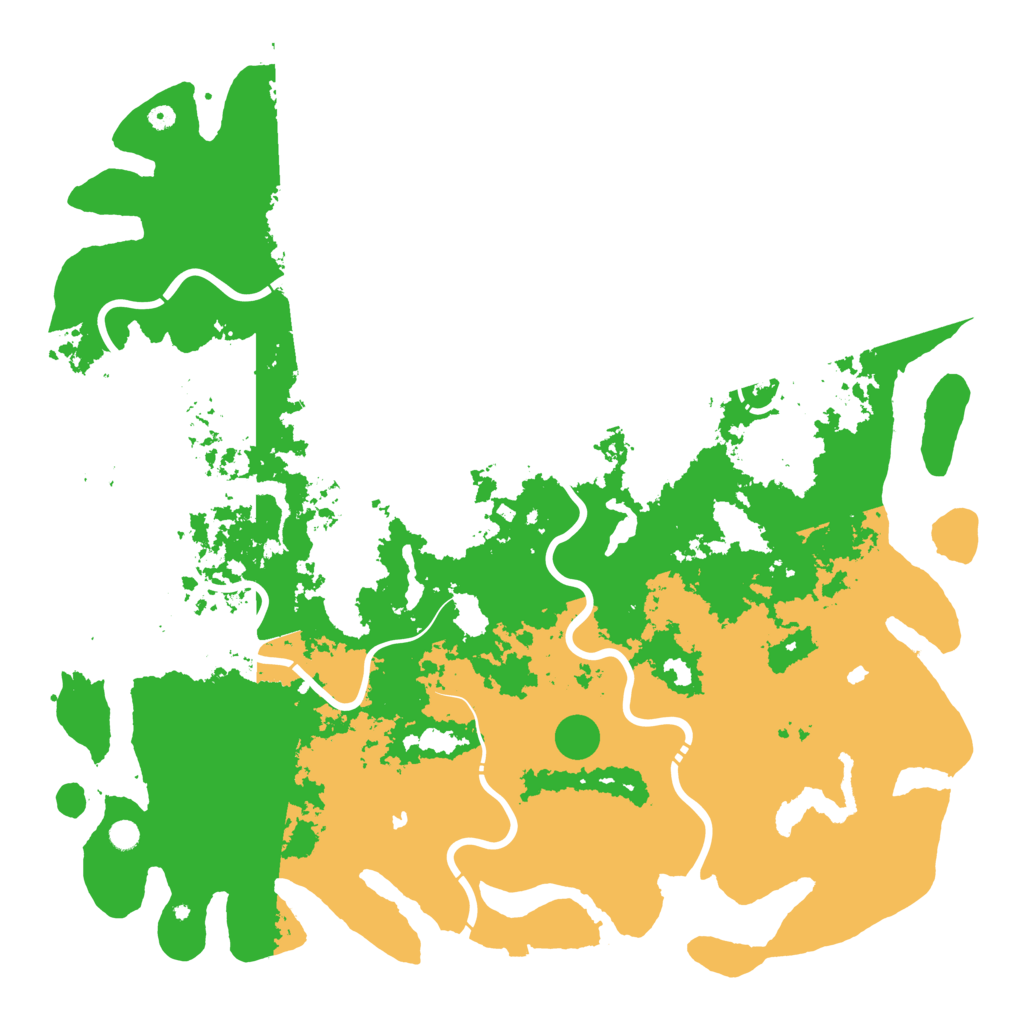 Biome Rust Map: Procedural Map, Size: 6000, Seed: 683417