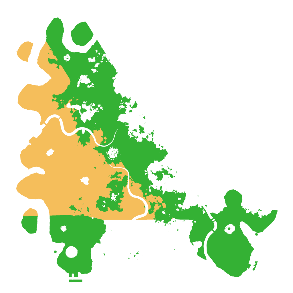 Biome Rust Map: Procedural Map, Size: 4500, Seed: 61752071