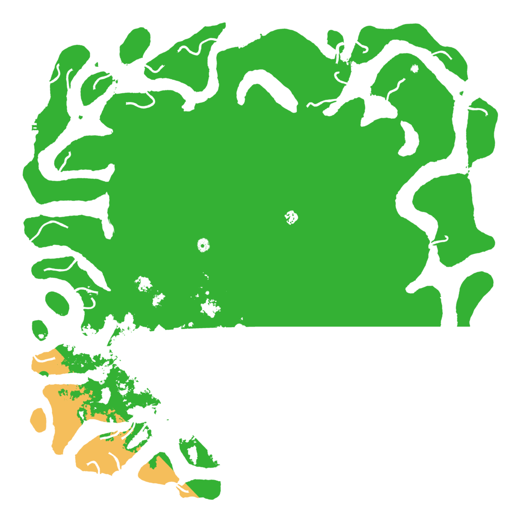 Biome Rust Map: Procedural Map, Size: 6000, Seed: 2088666900