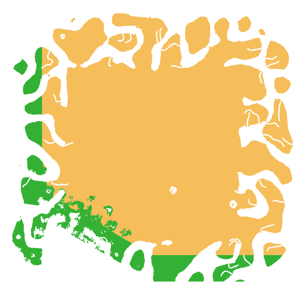 Biome Rust Map: Procedural Map, Size: 6000, Seed: 1199042289