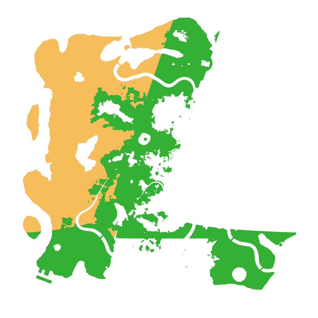 Biome Rust Map: Procedural Map, Size: 4000, Seed: 91202021