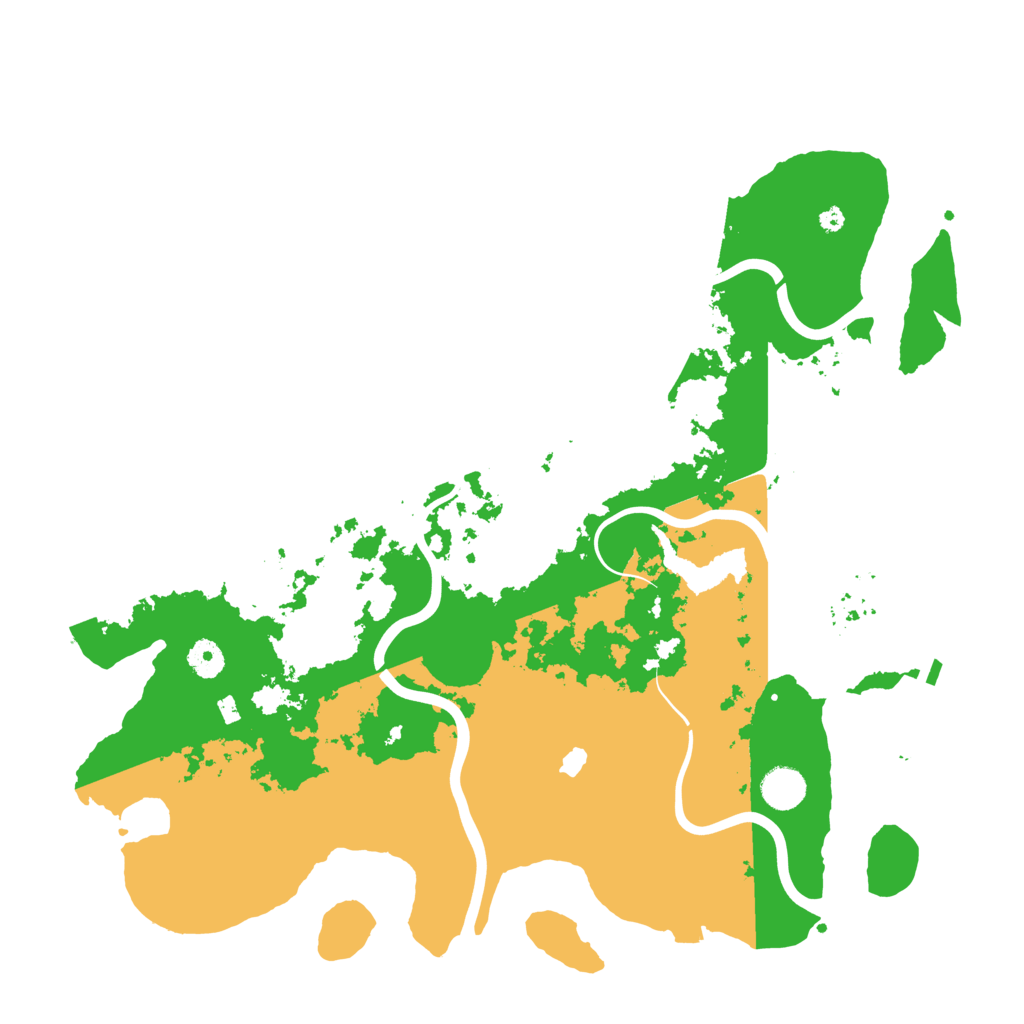 Biome Rust Map: Procedural Map, Size: 4200, Seed: 20092021