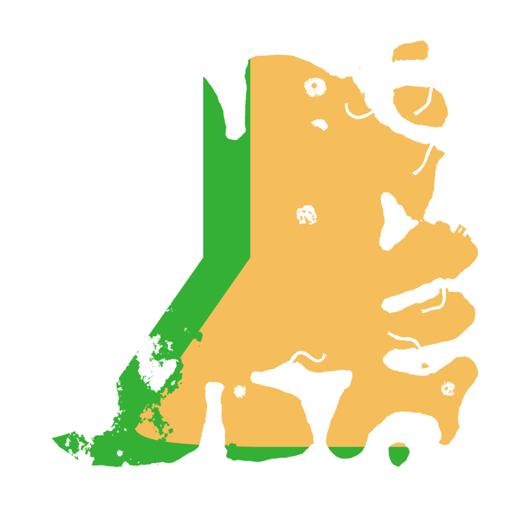 Biome Rust Map: Procedural Map, Size: 3800, Seed: 1203