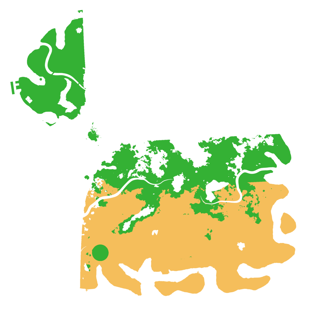 Biome Rust Map: Procedural Map, Size: 5000, Seed: 294669735