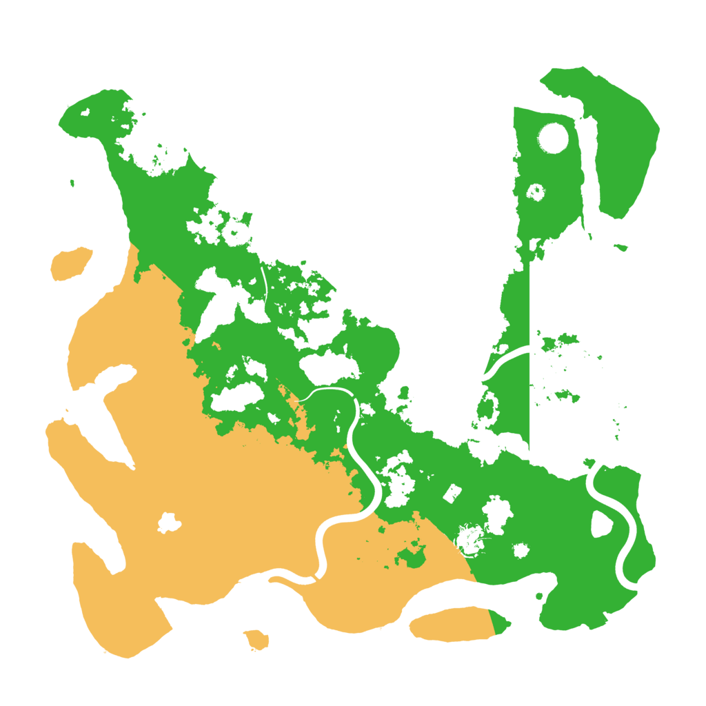 Biome Rust Map: Procedural Map, Size: 4096, Seed: 32670257