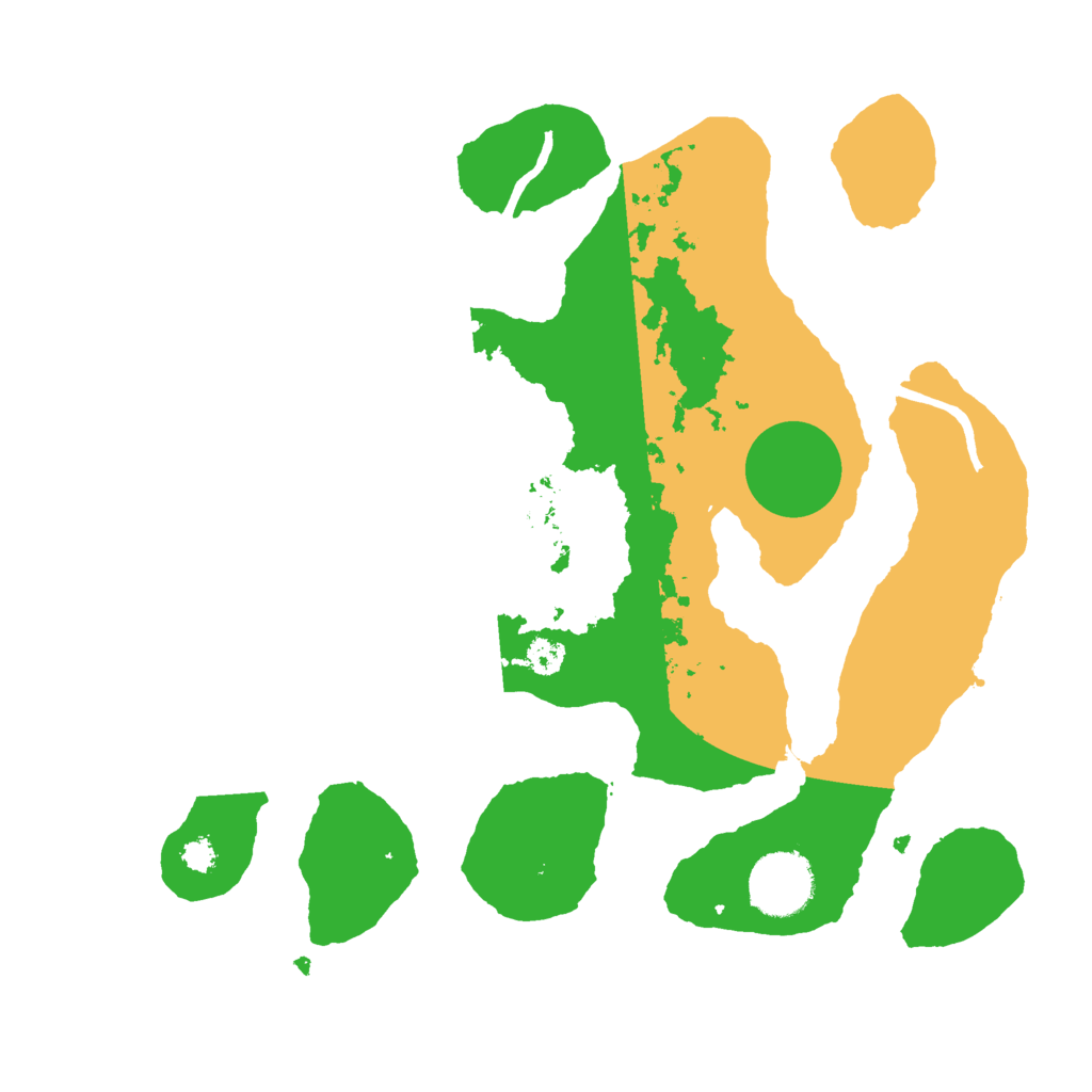 Biome Rust Map: Procedural Map, Size: 3000, Seed: 5376321