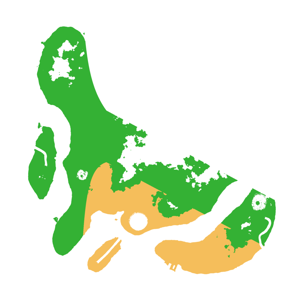 Biome Rust Map: Procedural Map, Size: 3000, Seed: 6376321