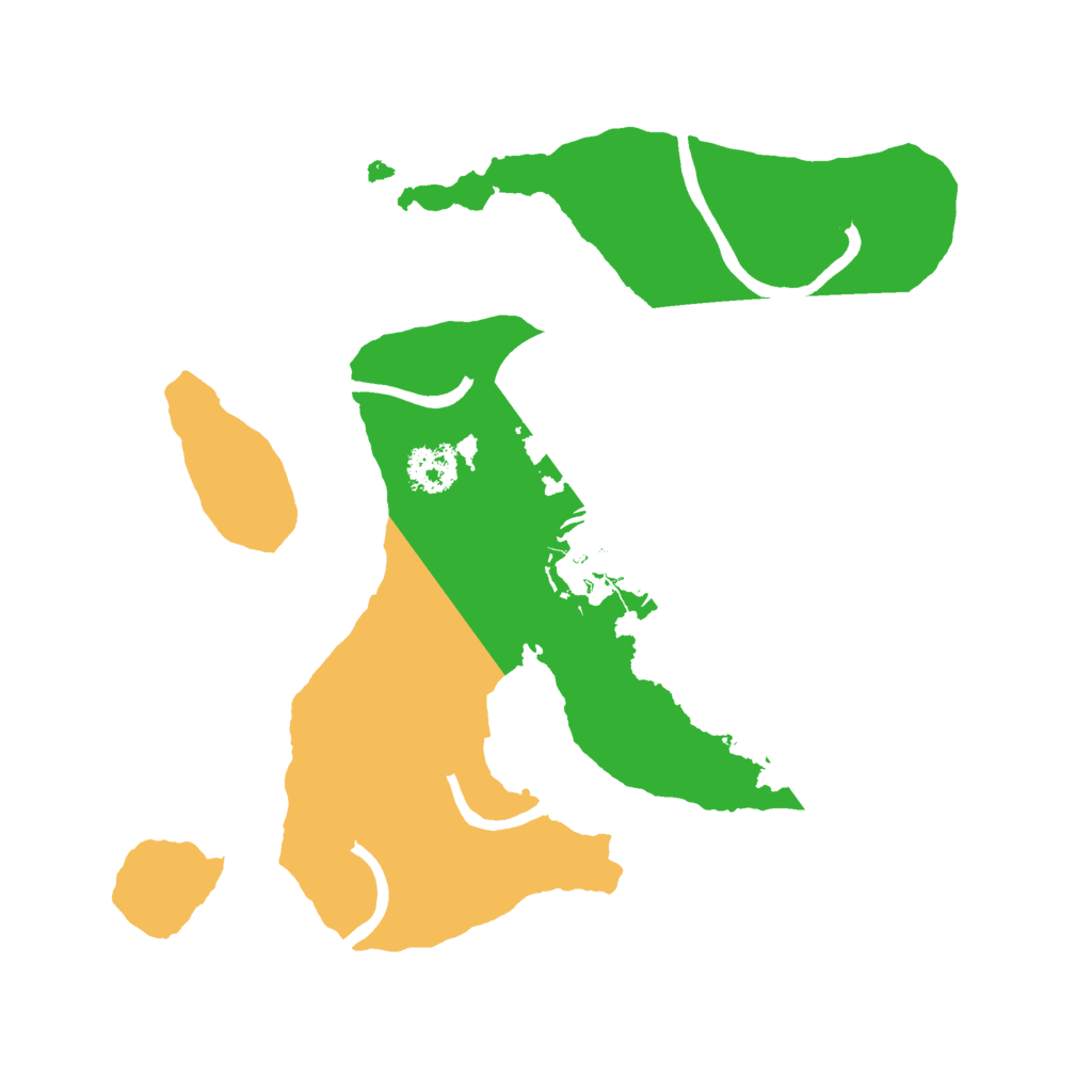 Biome Rust Map: Procedural Map, Size: 2200, Seed: 796265560