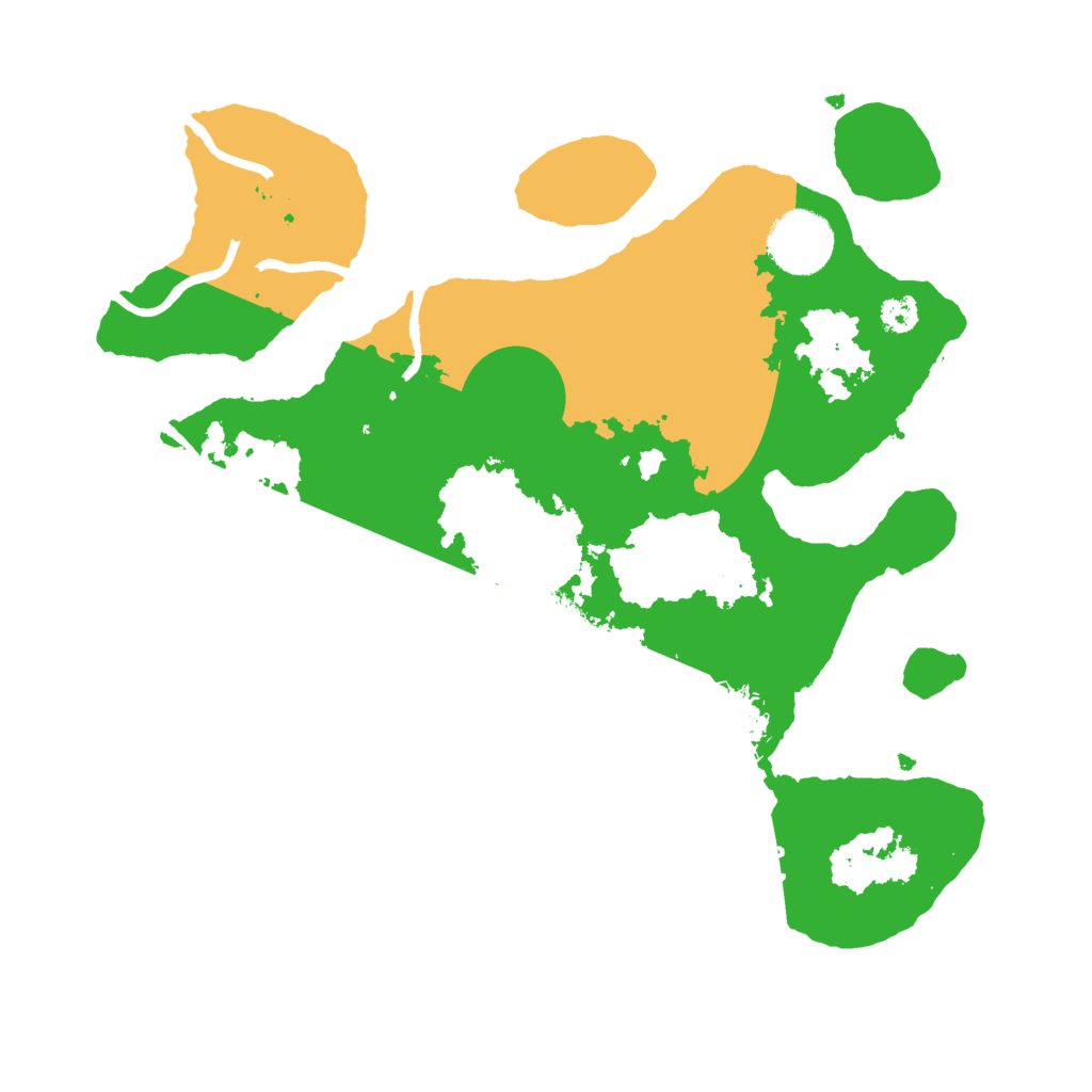 Biome Rust Map: Procedural Map, Size: 3000, Seed: 2425677