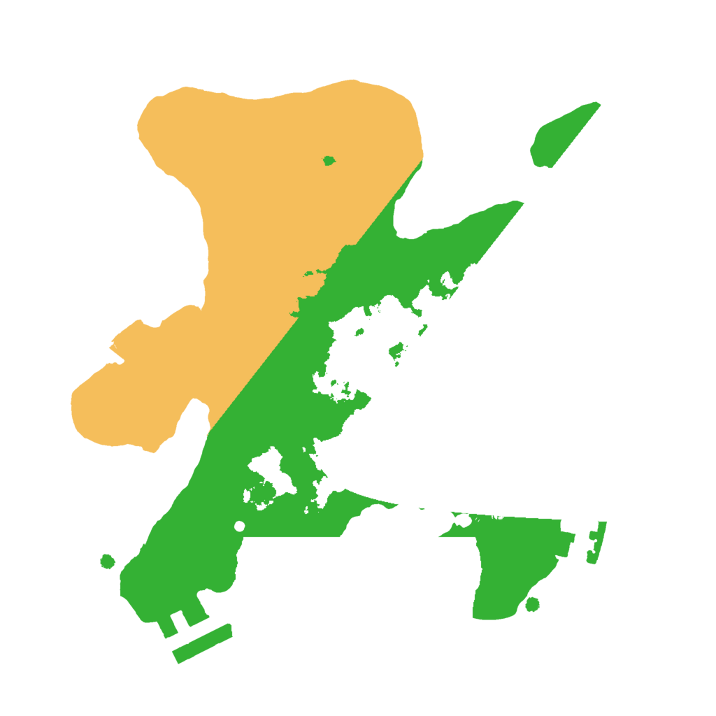 Biome Rust Map: Procedural Map, Size: 2000, Seed: 922894458