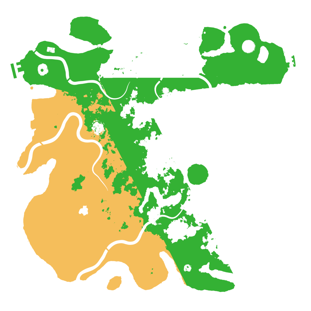 Biome Rust Map: Procedural Map, Size: 4200, Seed: 971331264