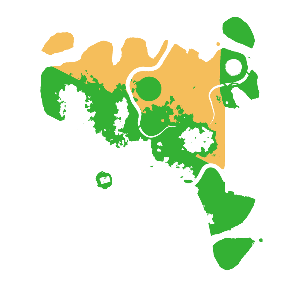 Biome Rust Map: Procedural Map, Size: 3250, Seed: 2107505936