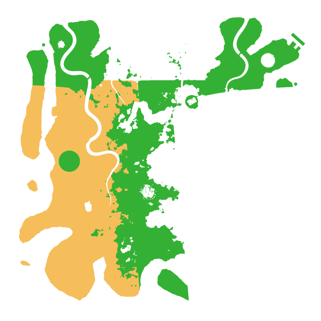 Biome Rust Map: Procedural Map, Size: 4000, Seed: 1029897