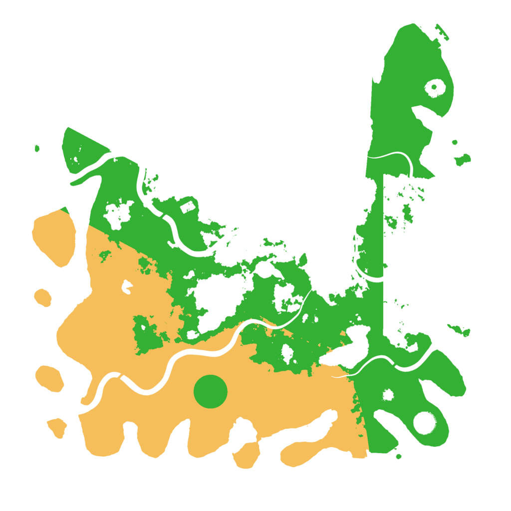 Biome Rust Map: Procedural Map, Size: 4000, Seed: 1768349303
