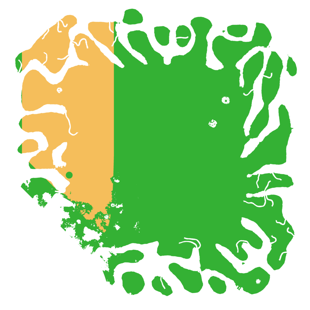 Biome Rust Map: Procedural Map, Size: 6000, Seed: 635467