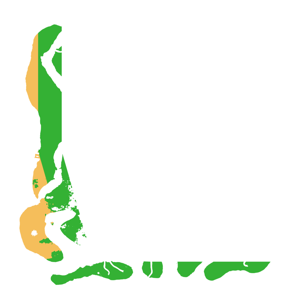 Biome Rust Map: Procedural Map, Size: 4500, Seed: 1010745257