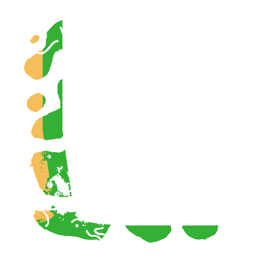 Biome Rust Map: Procedural Map, Size: 3500, Seed: 924815