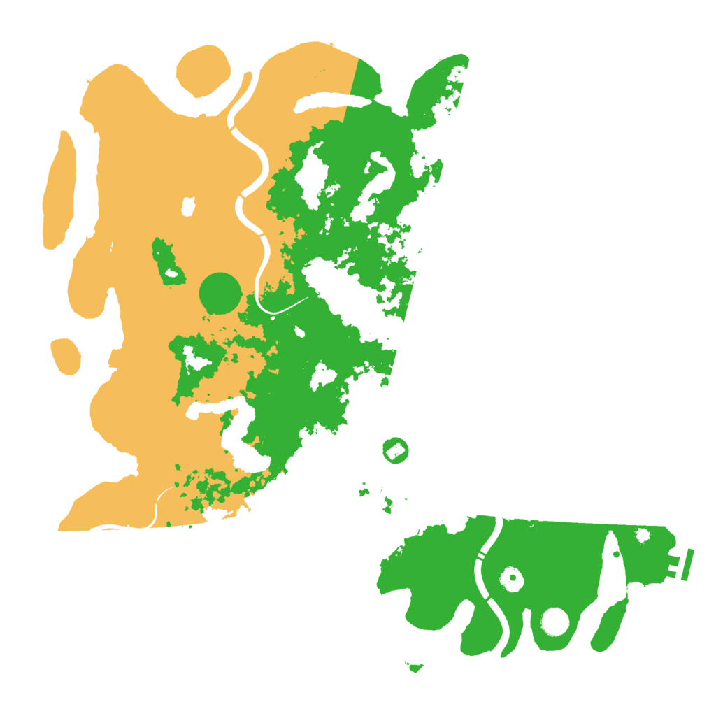 Biome Rust Map: Procedural Map, Size: 4499, Seed: 45824