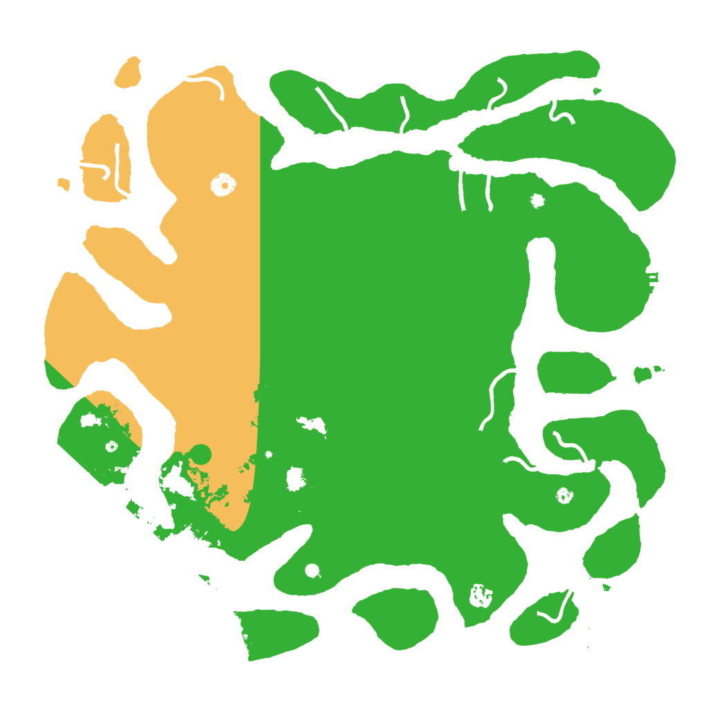 Biome Rust Map: Procedural Map, Size: 4500, Seed: 1530925127