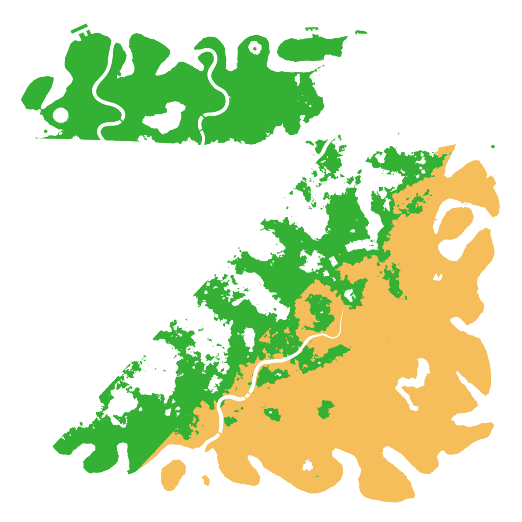 Biome Rust Map: Procedural Map, Size: 6000, Seed: 1325533613