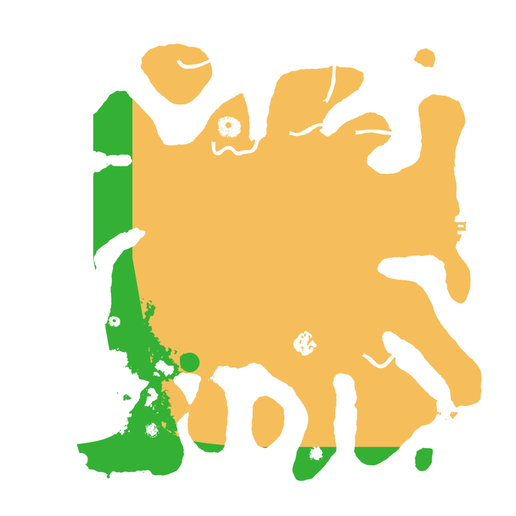 Biome Rust Map: Procedural Map, Size: 3500, Seed: 71051155