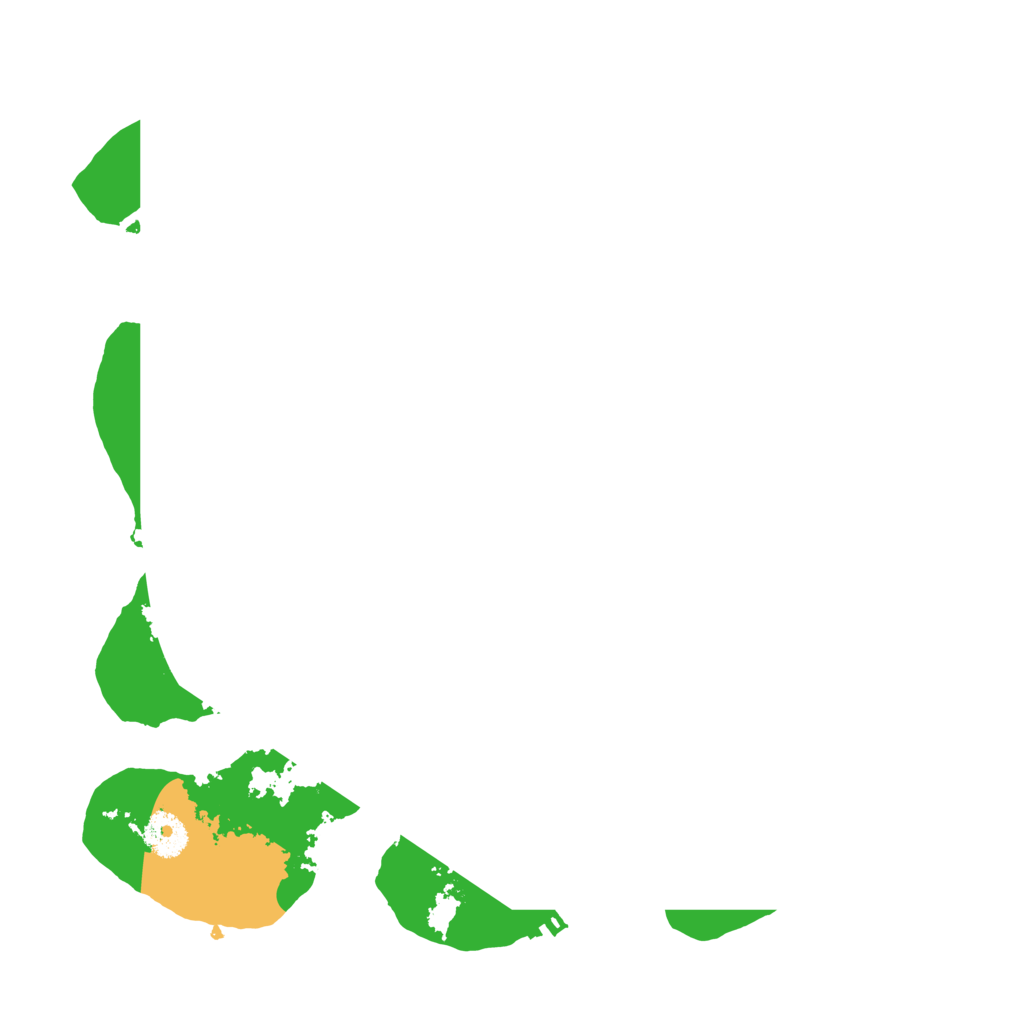 Biome Rust Map: Procedural Map, Size: 3500, Seed: 26607