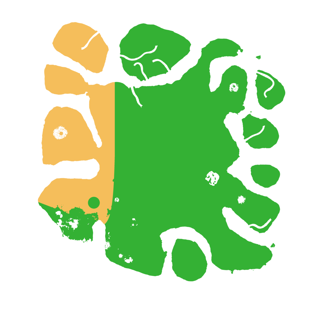 Biome Rust Map: Procedural Map, Size: 3500, Seed: 1505762