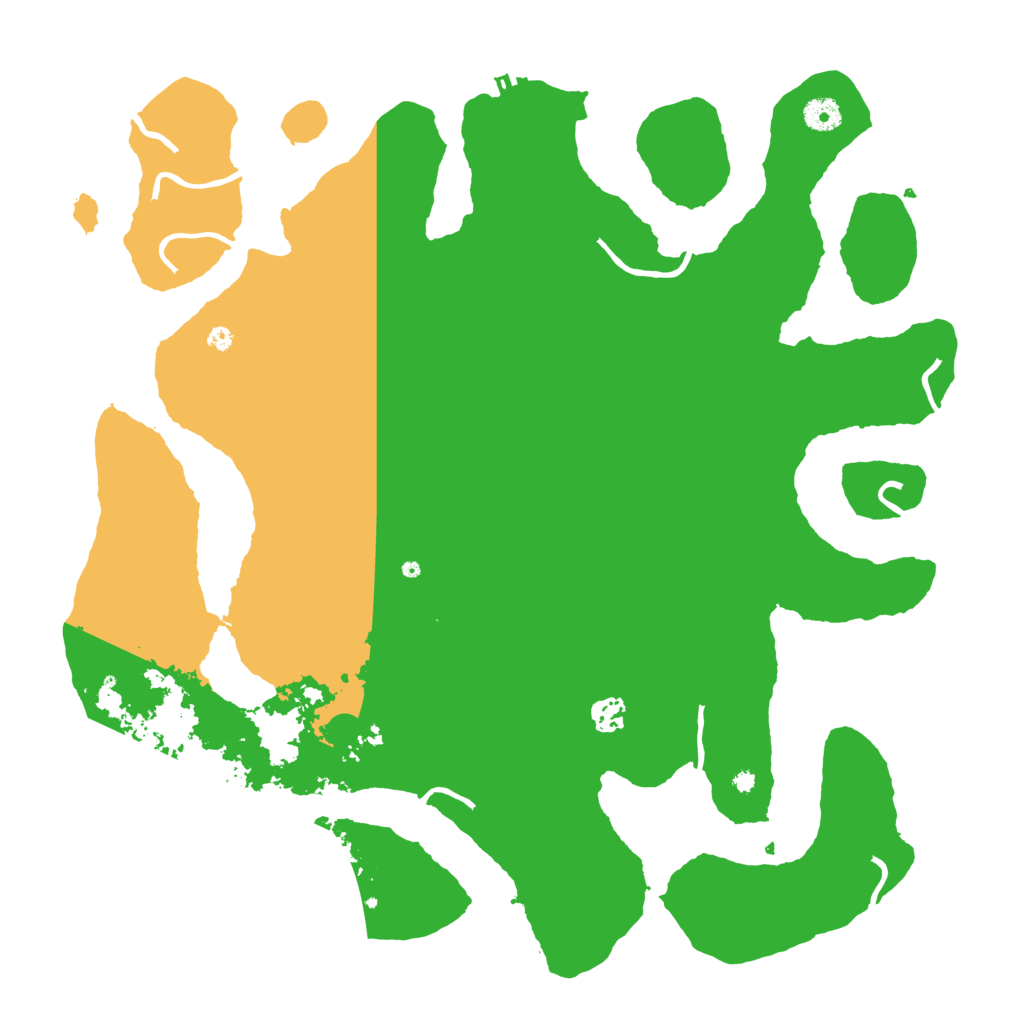 Biome Rust Map: Procedural Map, Size: 4300, Seed: 1060359272