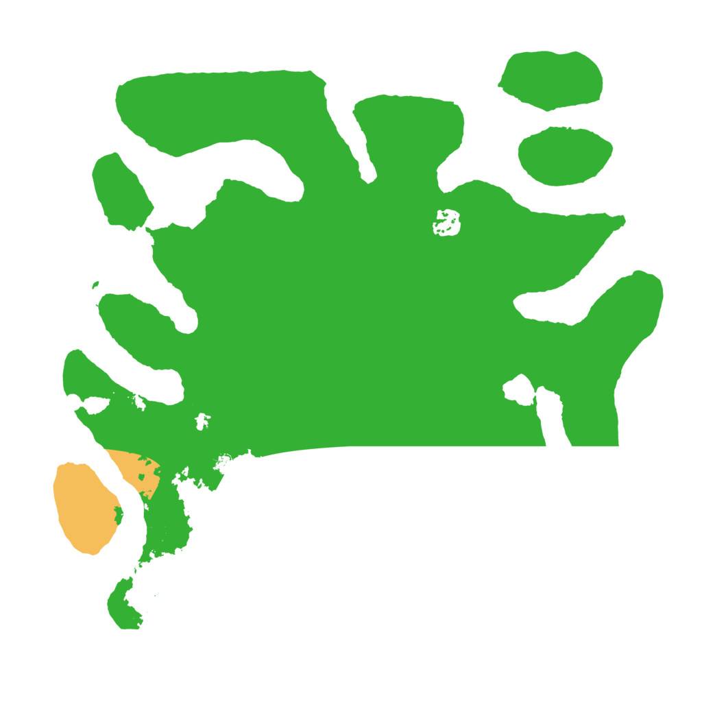 Biome Rust Map: Barren, Size: 3700, Seed: 712372