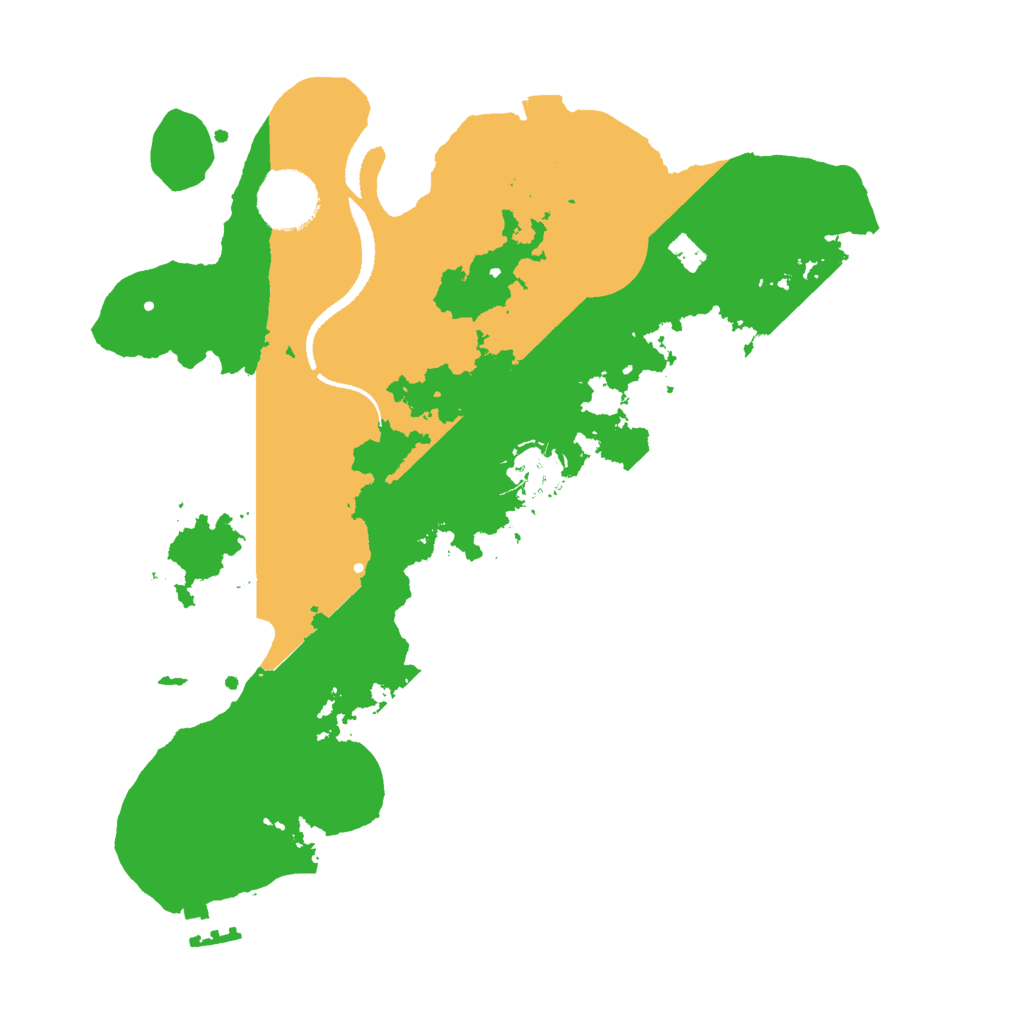 Biome Rust Map: Procedural Map, Size: 3000, Seed: 94319