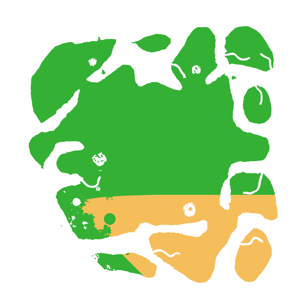 Biome Rust Map: Procedural Map, Size: 3500, Seed: 34083530