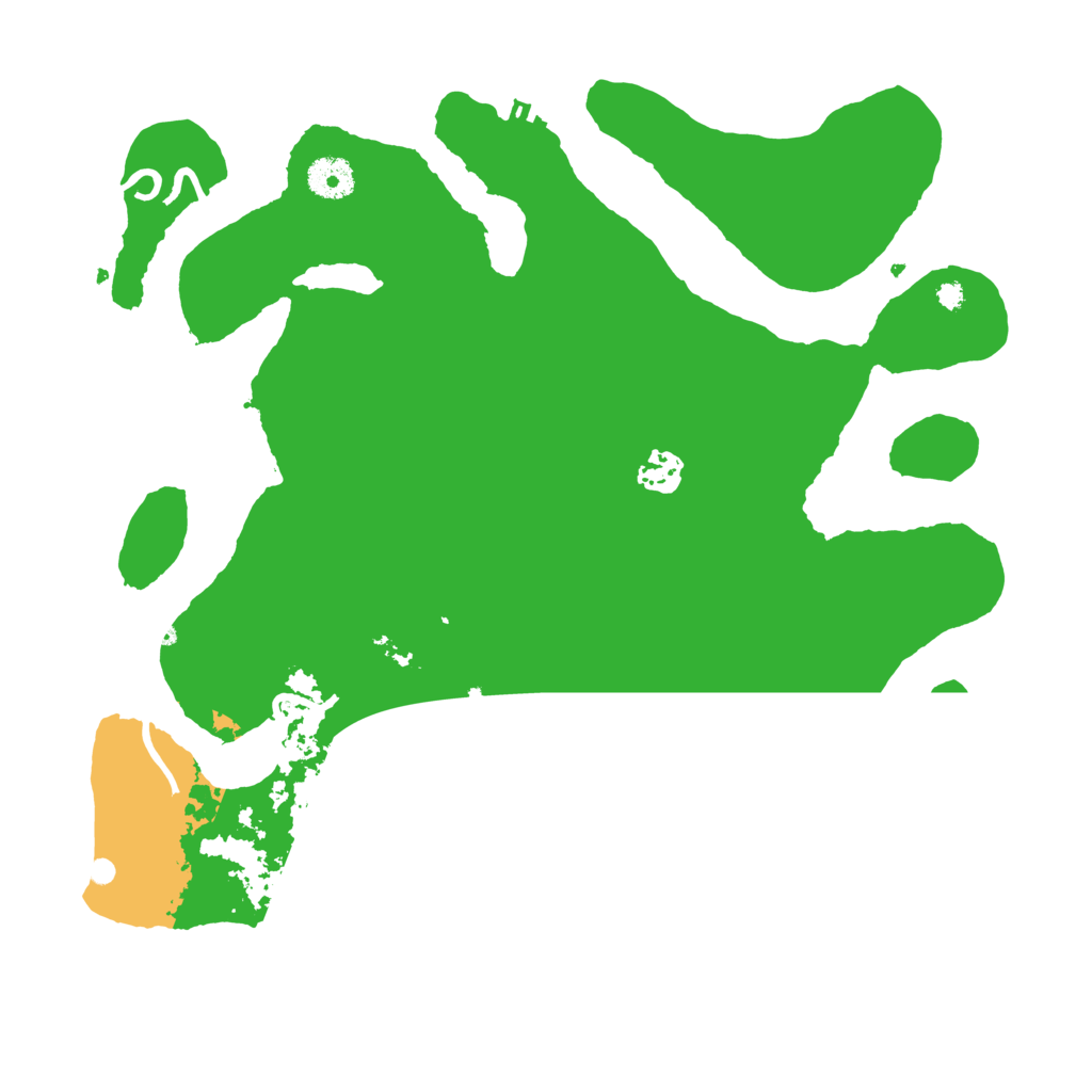 Biome Rust Map: Procedural Map, Size: 3700, Seed: 789753991