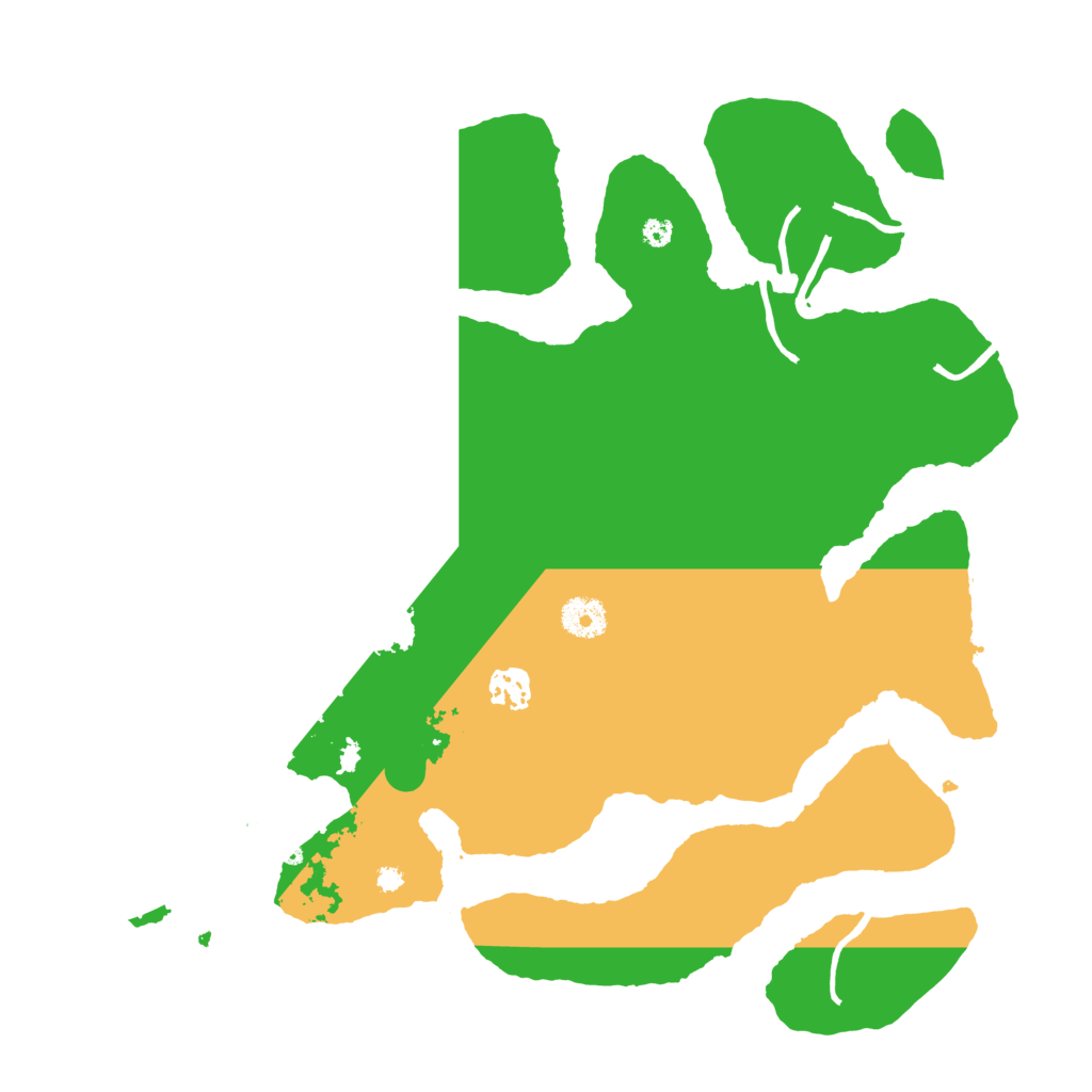 Biome Rust Map: Procedural Map, Size: 3750, Seed: 9745