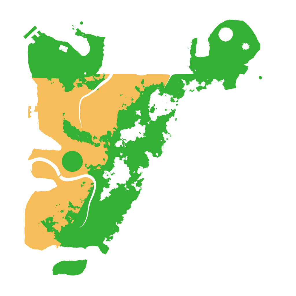 Biome Rust Map: Procedural Map, Size: 3750, Seed: 1125688147