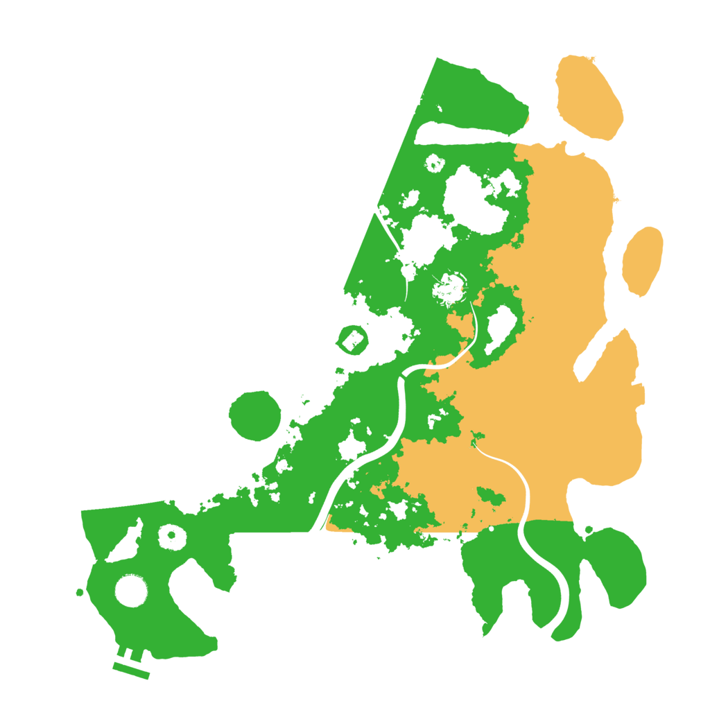 Biome Rust Map: Procedural Map, Size: 3850, Seed: 1268813533
