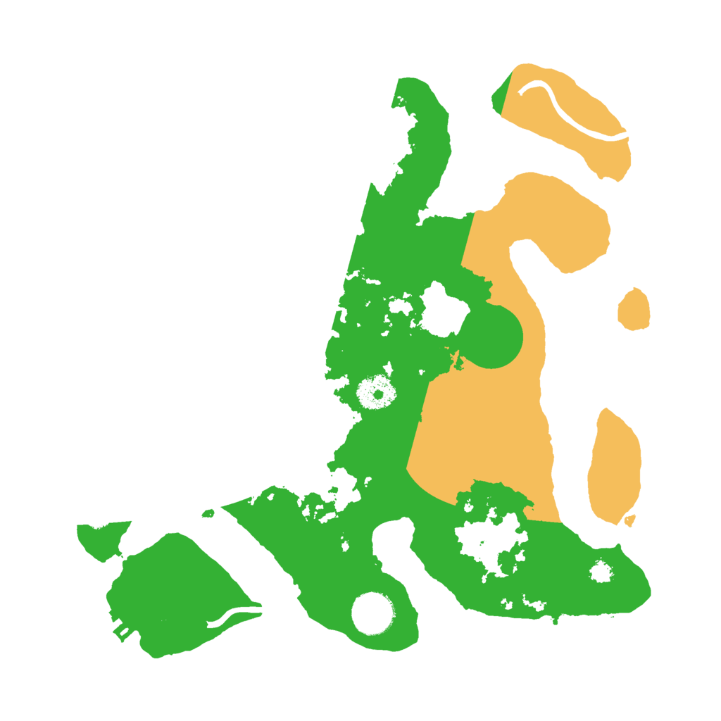 Biome Rust Map: Procedural Map, Size: 3000, Seed: 1624972