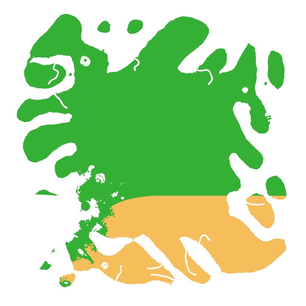 Biome Rust Map: Procedural Map, Size: 4500, Seed: 210921