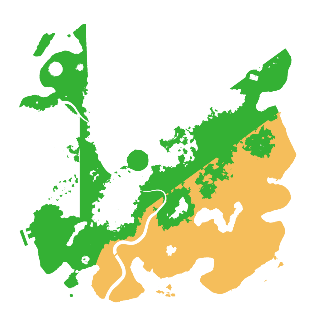 Biome Rust Map: Procedural Map, Size: 4000, Seed: 11525